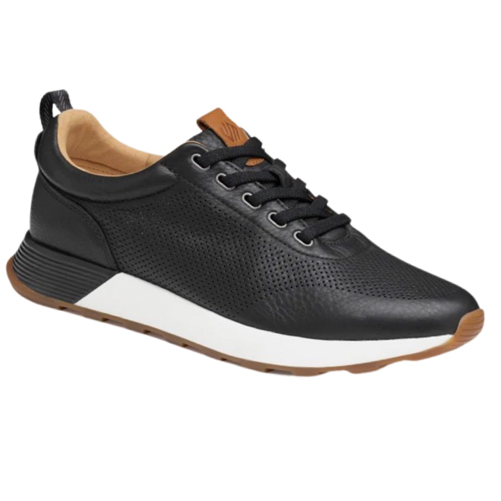 Johnston & Murphy Kinnon Perfed Jogger Sneaker Includes Box